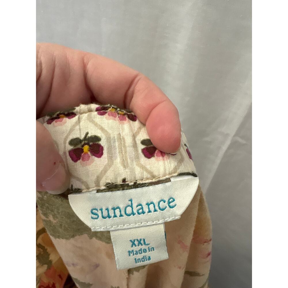 Sundance Women’s Lounge Pajama Leia Pants Floral Print Cotton XXL - Picture 6 of 7